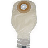 Nu-Hope - 40-7407-R-C - Opaque Drainable Pouch, Barrier Precut 7/8", Regular Convexity, 24 Oz (11"), 3 - 1/2" Foam - Box/10
