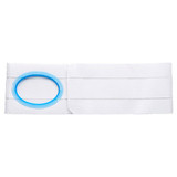 Nu-Hope - 6622M - 7" Left, White, Regular Elastic, Flat Panel Belt, Large, 3 - 3/4" Cloth Bias - Each