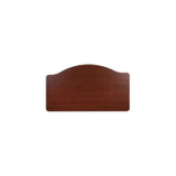 Graham Field - H02T42B - Headboard Center Crown Style / T - Mold Edges Solar Oak - Each