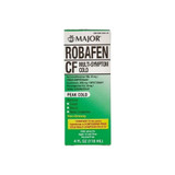Major Pharmaceuticals - Robafen - 00904653720 - Cf Cold And Cough Relief 10 Mg - 100 5 / Ml Strength Liquid 4 Oz. - Each