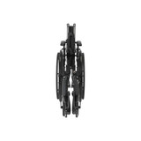 Drive Devilbiss Healthcare - K318Adfa-Sf - Lightweight Wheelchair Tm Cruiser Iii Dual Axle Full Length Arm Swing - Away Footrest Black Upholstery 18 Inch Seat Width Adult 300 Lbs Weight Capacity - Each