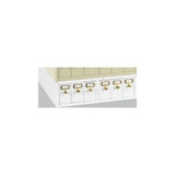 Mckesson - 177-513500W - Slide Storage Cabinet Metal 6 Dual Slotted Drawers - Each