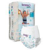 Abena - 1000024402 - Pant, Swim Bambo Nature Disp Ped Med 26+Lb - Case/120