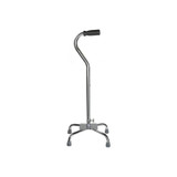 Mckesson - 146-10300-4 - Large Base Quad Cane Steel 29 To 37 - 1/2 Inch Height Chrome - Each