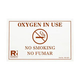 Responsive Respiratory - 180-4201 - No Smoking Sign: Eng/Sp - Package/25