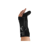 Djo Djorthopedics - Exos - 325-52-1111 - Boxer Fracture Brace Thermoformable Polymer Right Hand Black Medium - Each