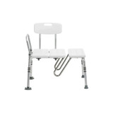 Drive Devilbiss Healthcare - 43-2608 - Splash Defense Transfer Bench With Curtain Guard Protection - Each