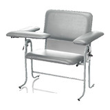 Mckesson - 63-20Usufx-2 - Blood Drawing Chair 1 Straight Arm / Flip Up Gray - Each