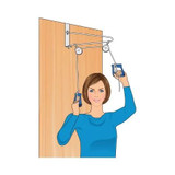 Nova Ortho-Med - 6061-R - Overdoor Exercise Set - Each