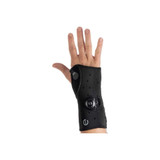 Djo Djorthopedics - Exos - 221-71-1111 - Wrist Brace With Boa Thermoformable Polymer / Nylon Left Hand Black X - Large - Each