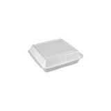 Rj Schinner - Dart - 95Ht3R - Co - Carryout Container White Single Use Foam 3 X 9 - 1/4 1/5 Inch - Case/200