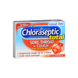 Medtech Laboratories - 678112015112 - Chloraseptic Total, Wild Cherry, Sugar Free Sore Throat And Cough Lozenges, 15 Ct. - Each