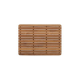 Teakworks4U - Ptmr-2518F - Ptmr2518F - Shower Mat Finished With Rounded Corners Plantation Teak - Each