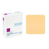 Focus Health Group - 20044 - Zenifoam Gentle Polyurethane Foam Dressing With Silicone Adhesive, 4" X 4". - Box/10