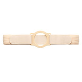 Nu-Hope - Bg2624U - 2" Beige Regular Elastic Nu Comfort Belt Large 3 1/8" Ring Plate - EA/1