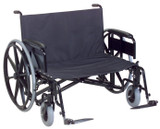 Graham Medical - Regency Xl 2000 Heavy Duty - 68302050 - Wheelchair Xl2000 Full Arm Elev Lgrst 30"X20" - EA/1