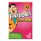 Mckesson - Flintstonestm With Extra Iron - 01650059920 - Vitamin Tab Chew W/X Flinstones - BT/1