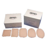 Austin Medical Products - 838234001278 - Austin Medical Ampatch Stoma Cap 1 1/8" Round Centre Hole With Foam Backing 3" X 3" 80 High Absorbency Latex Free Hypoallergenic - BX/50