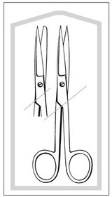 Sklar - Merittm - 962521M - Scissor Operating Sharp 5 1/2" - CS/25
