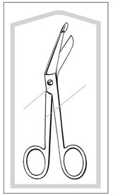 Sr Instruments - Merittm - 962502M - Scissor Bndg Lister Str S/L5 1/2" - CS/50