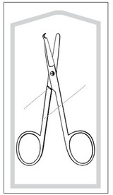 Sr Instruments - Merittm - 962598M - Scissor Spencer Stitch 4 1/2" - CS/25