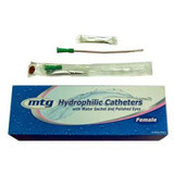 Hr Healthcare - 81414 - Mtg Hydrophilic Straight Tip Female Intermittent Catheter, 14 Fr, 6 Vinyl Catheter With Sterile Water Sachet And Handling Sleeve - EA/1