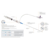 Bd Becton Dickinson - TPT1000SDF - Safe-T 8Fr Thora-Para Tray Catheter And Sharp Injury Protection - Each
