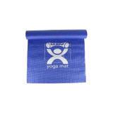Fabrication Enterprises - Cando - 30-2400B - Yoga Mat Exercise Blue Polymer Environmental Resin 24 X 68 Inch