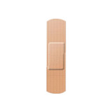 Dukal - American White Cross - Svt3D - Adhesive Strip 3/4 X 3 Inch Fabric Rectangle Tan Sterile