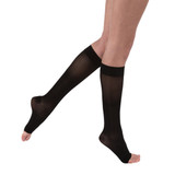 Bsn Medical - Jobst Ultrasheer - 119513 - Stocking, Ultra Sheer Knee - Hi 15 - 20 Open Toe Blk Xlg
