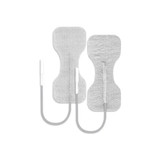 Axelgaard - Pals - 895250 - Platinum Rect Pigtail, Steel Knit Cloth, Reusable Electrodes