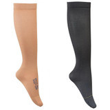 Cardinal Health - T.E.D. - 4436 - Anti-Embolism Stocking Knee High Large Regular Black Closed Toe 