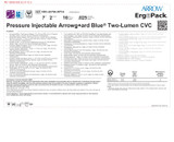 Teleflex - Cdc-22702-Xp1A - Cvc Kit, Arrow G+Ard Blu Dbl Lumen 7Fr