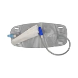 Cardinal Health - Dover - 3433- - Curity Urine Leg Bag With Anti-Reflux Valve, Pre-Attached 12 Extension Tube, 17 Oz, Medium 