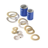 Coloplast - 2350 - Ostomy Barrier Ring Precut Standard Wear Without Tape Flange Solid Hydrocolloid 2 Inch Opening