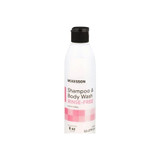 Mckesson - 53-27913-8 - Rinse - Free Shampoo And Body Wash Oz Flip Top Bottle Light Floral Scent