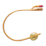Teleflex - Rusch Gold - 180730240 - Foley Catheter 2-Way Standard Tip 30 Cc Balloon 24 Fr Silicone Coated Latex 