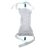 Amsino - Amsure - AS307N - Urinary Leg Bag With Anti-Reflux Valve, Push-Pull Drain, Sterile Fluid Path, 900 Ml, Vinyl 