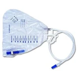 Amsino - Amsure - AS332 - Urinary Drain Bag Anti-Reflux Valve Sterile Fluid Path 2000 Ml Vinyl 
