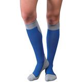 Bsn Medical - Jobst Sport - 7528950 - Sock, Comprsn Knee - Hi Clsd Toe 15 - 20Mmhg Rblu/Gry Sm
