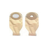 Nu-Hope - 40-7254r-Dc - 40-7254-Rdc - Oval Adult Post-Op Drain Pouch Trim To Fit Opening, Roll-Up, Deep Convex With Barrier