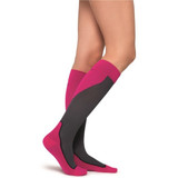 Bsn Medical - Jobst - 7529061 - Sock, Comprsn Sport Knee - Hi Clsd Toe 20 - 30Mmhg Pnk Med