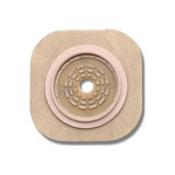 Hollister - New Image Flextend - 14202 - Ostomy Barrier Trim To Fit Standard Wear Adhesive Tape 44 Mm Flange Green Code System Hydrocolloid Up 1 - 1/4 Inch Opening