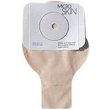 Cymed - Microskin - 48425 - Mid - Size Platinum Colostomy/Ileostomy Drainable Pouch With Barrier, Microderm Plus Washer, Opaque, 1".