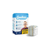 Attends Healthcare - Comfees - Cmf-7 - Unisex Baby Diaper Size Disposable Moderate Absorbency