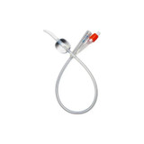 Medline - Dynd11593 - Industries Coude - Tip Selectsilicone Foley Catheter, 18 French, 10 Ml Balloon, 100% Silicone, Large Oval - Shaped Eye, Smooth Reinforced Tip, Sterile.