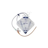 Cardinal Health - Dover - Pp18Xsd - Pr 100% Silicone Silver - Hydrogel Coated Foley Tray, 18 Fr (6.0 Mm), 5 Cc, 2 - Way, Cath Secure