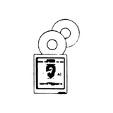 Marlen - 107-7/8 - 7/8 - Tape Disc Inch Opening 3 - Diameter 2 Faced Adhesive