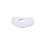 Marlen - Wv-101-B - All - Flexible Basic Flat Mounting Ring 3/4" , 3 - Diameter, White Vinyl