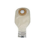 Nu-Hope - 40-7208-Dc - One - Piece Post - Op Precut Deep Convex Adult Drainable Pouch With Comfort Barrier And Closure Clamp 1" Round, 11" L X 5 - 3/4" W, 3 - 1/2" Adhesive Foam Pad, 24 Oz., Odor - Proof